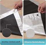 Thermal Sun Protection for Roof Windows | Thermal Protection for Indoors, for Velux and Roto Windows in Different Sizes 60 x 78 cm, Blackout Curtain for Roof Windows - 3