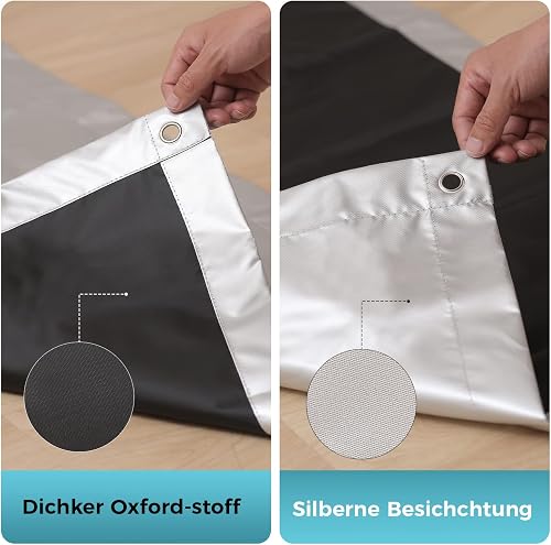 Thermal Sun Protection for Roof Windows | Thermal Protection for Indoors, for Velux and Roto Windows in Different Sizes 60 x 78 cm, Blackout Curtain for Roof Windows - 3