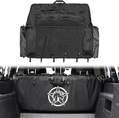 Bolsa de almacenamiento de protección de ventana superior suave compatible con Ford Bronco 2021 2022 2023 2024 4 puertas de felpa multicapa suave