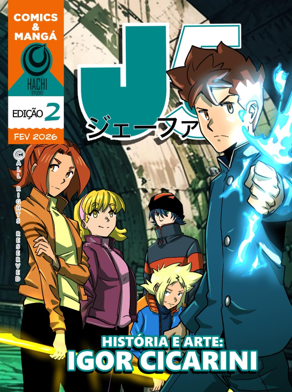 J5 Vol 2 (J5 Manga)