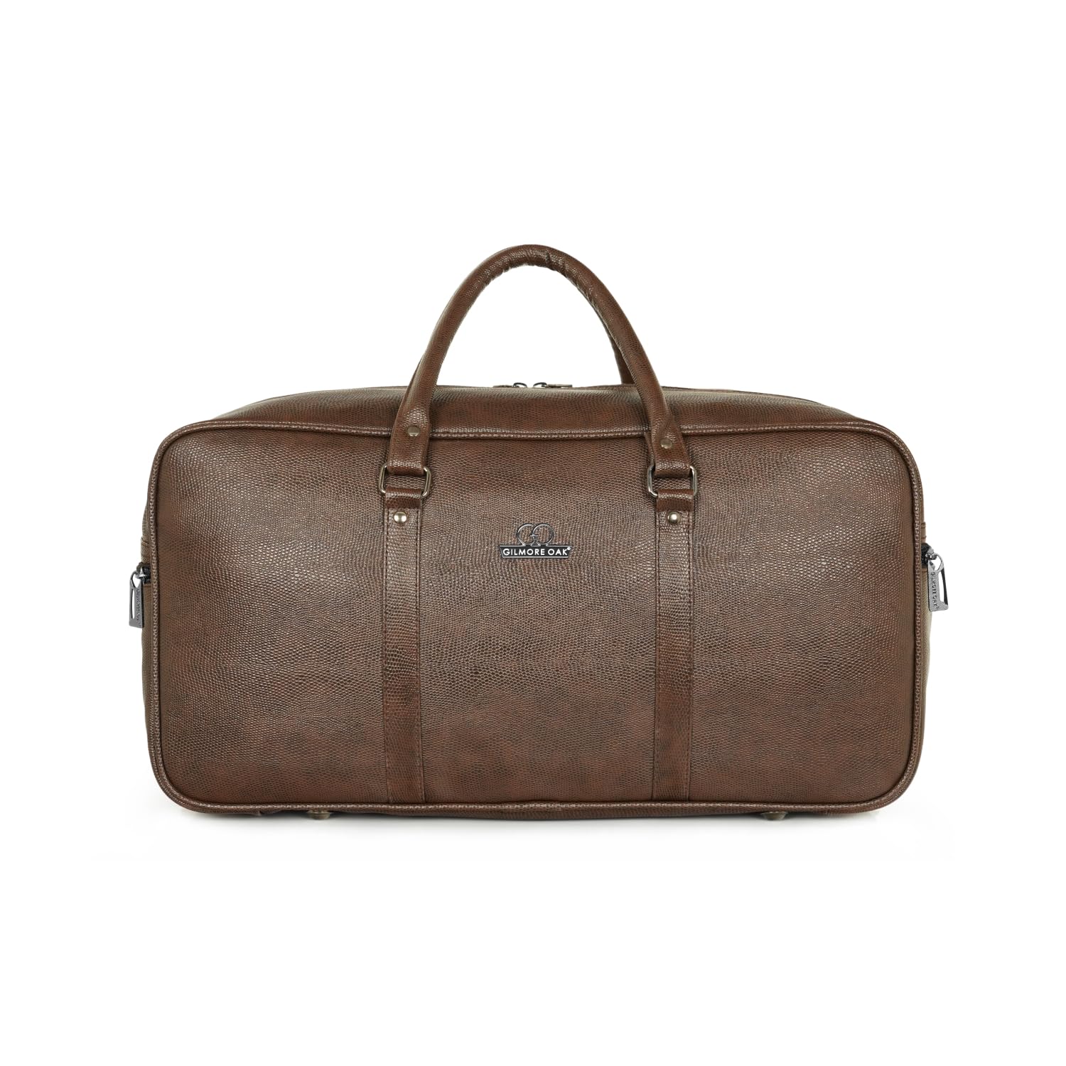 Travel Duffle Bag - Cabin Weekender Lightweight, Durable & Water Resistant | Classy, Spacious Hand Baggage for Men & Women, 2-Day Trips, Gym & Sports (Brown, Unisex) - Gilmore Oak Monaco-image-25