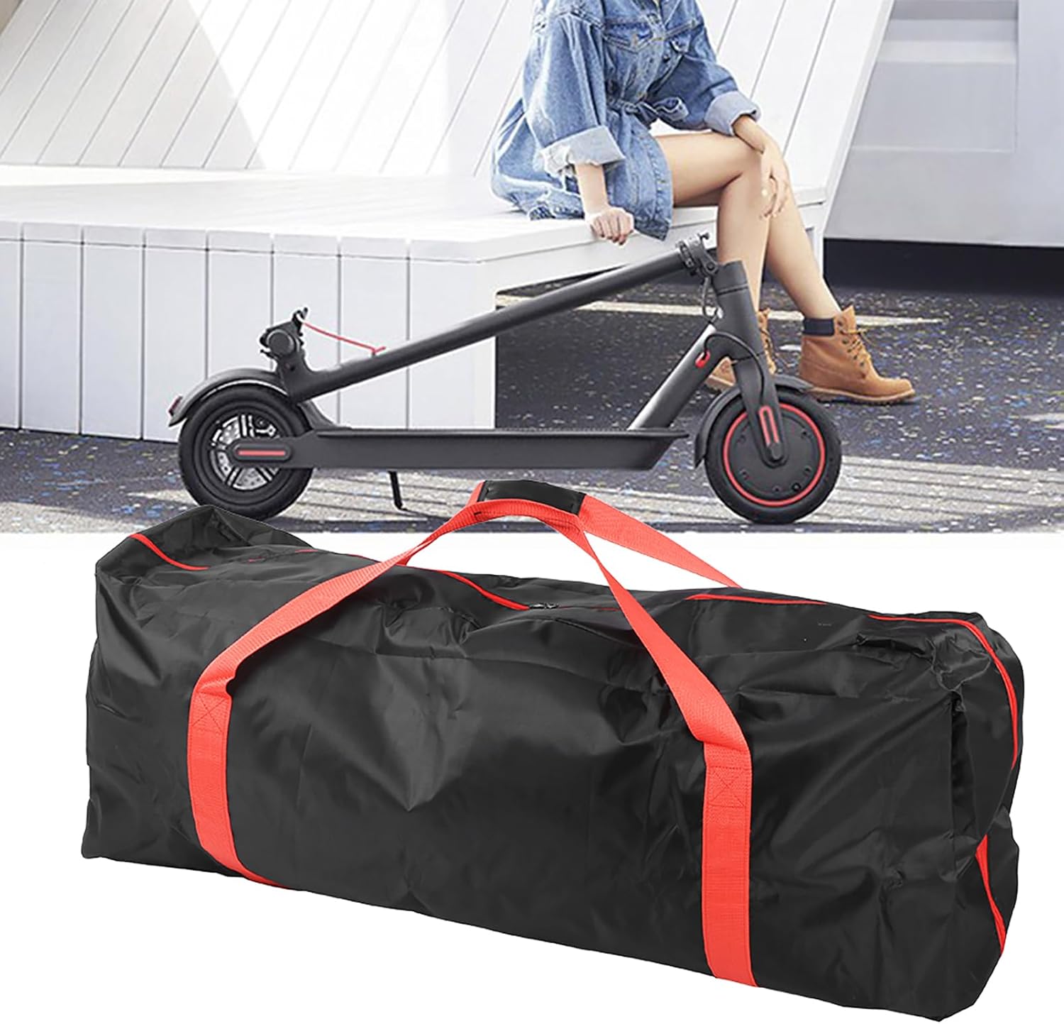 JTLB Unagi Scooter Case Electric Scooter Carrying Bag 29×24×8 Foldable Storage Carry Bag Accessory for Mijia M365 Electric Scooter