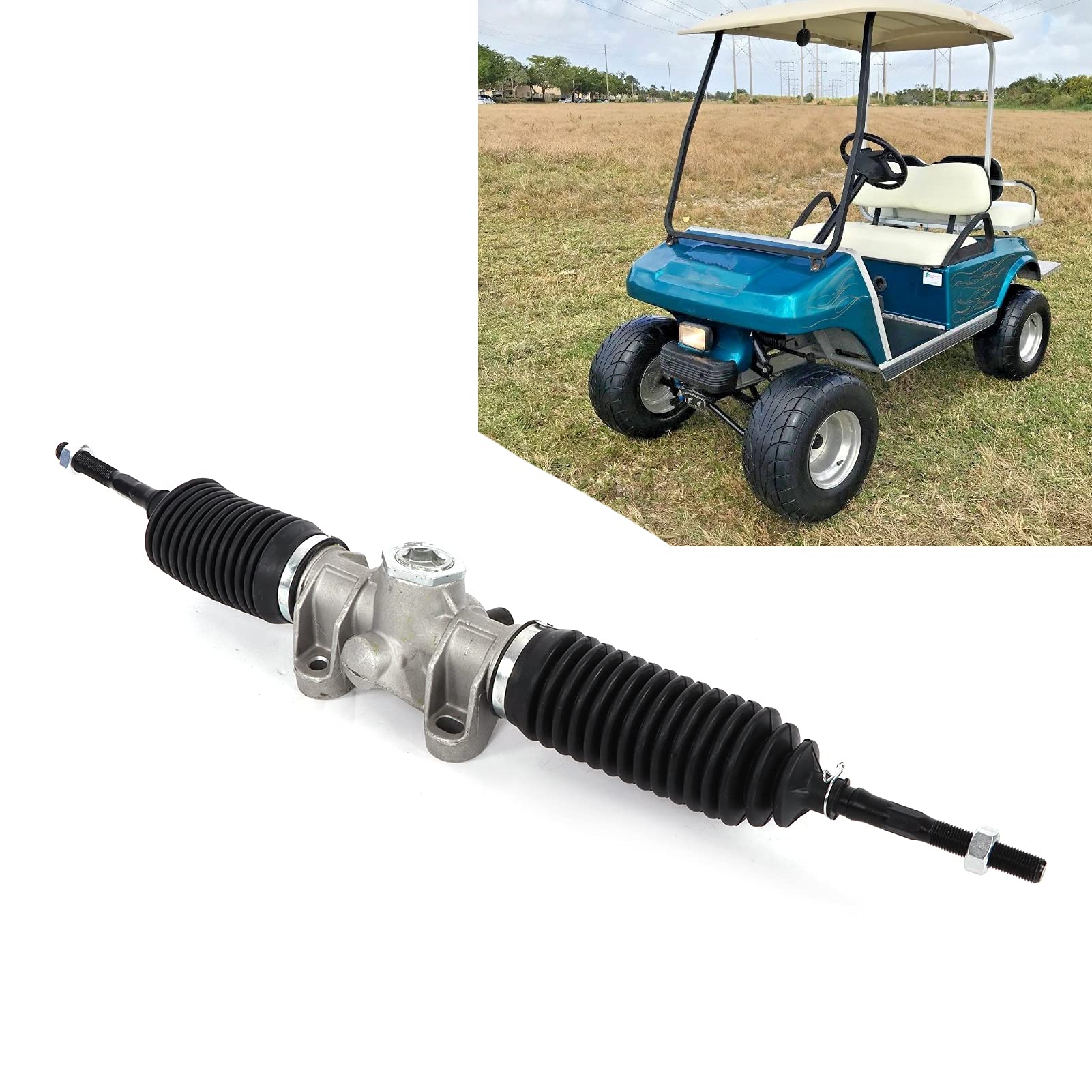 Scatola Sterzo per Club Car, Gruppo Scatola Sterzo per Auto Club 102288601 STR-028 6824 Sostituzione per il Precedente 2004-Up