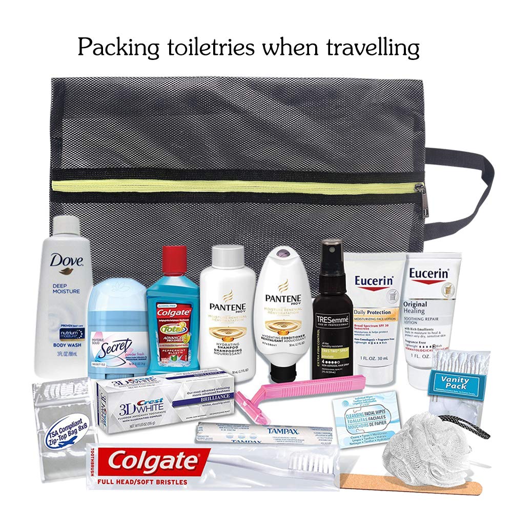 HRX Package 2pcs Traveling Shoe Bags Water Resistant, Shoe Carrier Bags Organizers with Handle for Travel Collection Storage : Clothing, Shoes & Jewelry