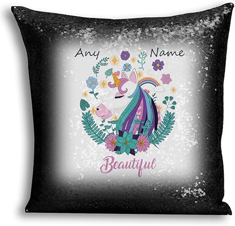 sequin pillow design