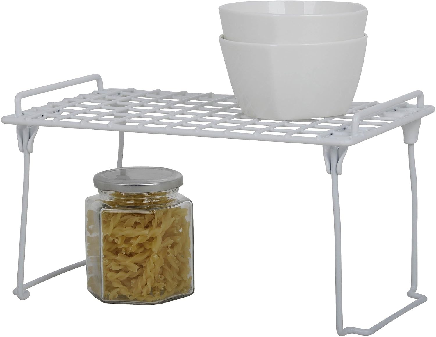 19007 Uniware 1 Tier Spice Rack in White