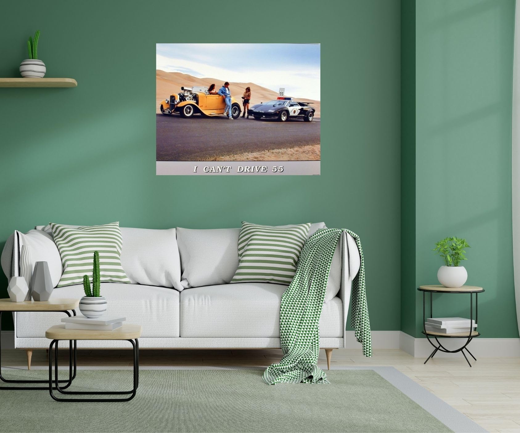 Amazon.com: (16X20) Lamborghini (I Can't Drive 55) Art Poster