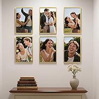 Vista 102 de upsimples - Marco de 12 x 16 pulgadas, color blanco, paquete de 3 marcos de fotos, marco de póster para montaje en pared horizontal o vertical, a