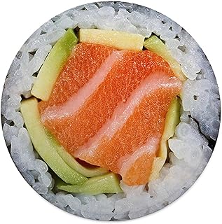 kerscton Sushi Blanket Giant Food Blankets Funny Soft Sushi Blankets Adult Size Flannel Gift for Teens Boys and Girls Suitable for Sofa Outdoor Living Room Indoor Bedroom 71 Inches