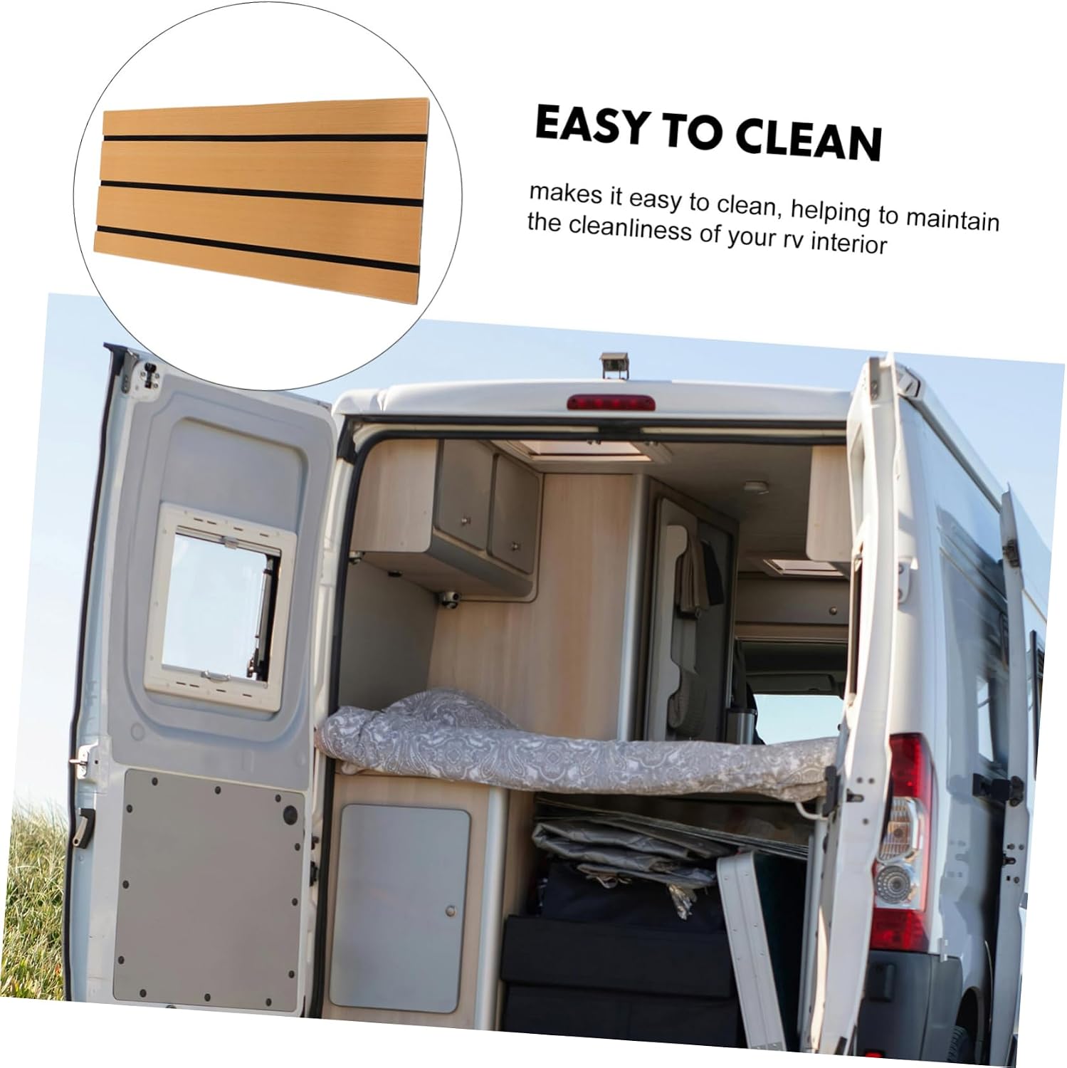 Rv Step Covers Non Slip Step Mats with Self Adhesive Backing for Radius Durable Outdoor Mats for Rvs Campers Trailers and More Safety