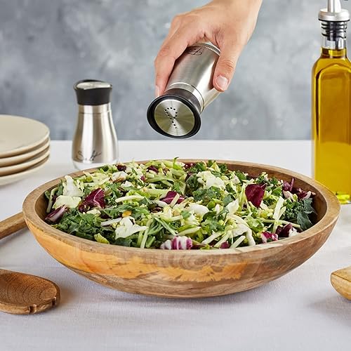 Miniatura 7 de Salero y pimentero elegante diseño 4pulgadas acero inoxidable de alto grado