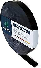 diconfa Bande de Caoutchouc Largeur 30mm 3 cm - ÉPAISSEUR 1 à 10 mm - Longueur 0,05 à 10 m ==> 10000 mm (1000 cm) de Long, 2 mm d'épaisseur - Tapis en Caoutchouc Vendu au mètre antidérapant