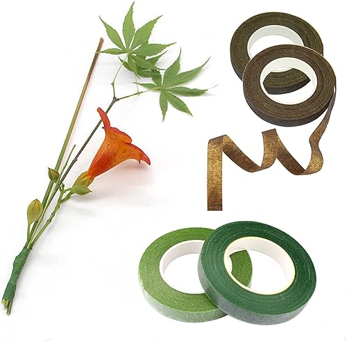 Miniatura 4 de findTop - Kit de 6 arreglos florales, 4 rollos de 12 pulgada de ancho 30 yardasrollo de cintas florales y alambre floral de calibre 18, paquete de