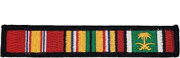 Operation Desert Storm Ribbon Set Patch - Color - Veteran Owned Business.