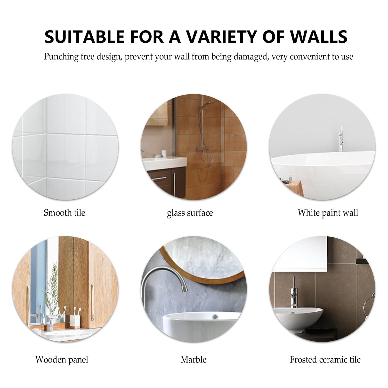 Abaodam Gancho de Pared de Latón Dorado para Baño, Práctico y Resistente, Diseño Simple y Elegante, Paquete de 5 Piezas para Colgar Toallas y Ropa