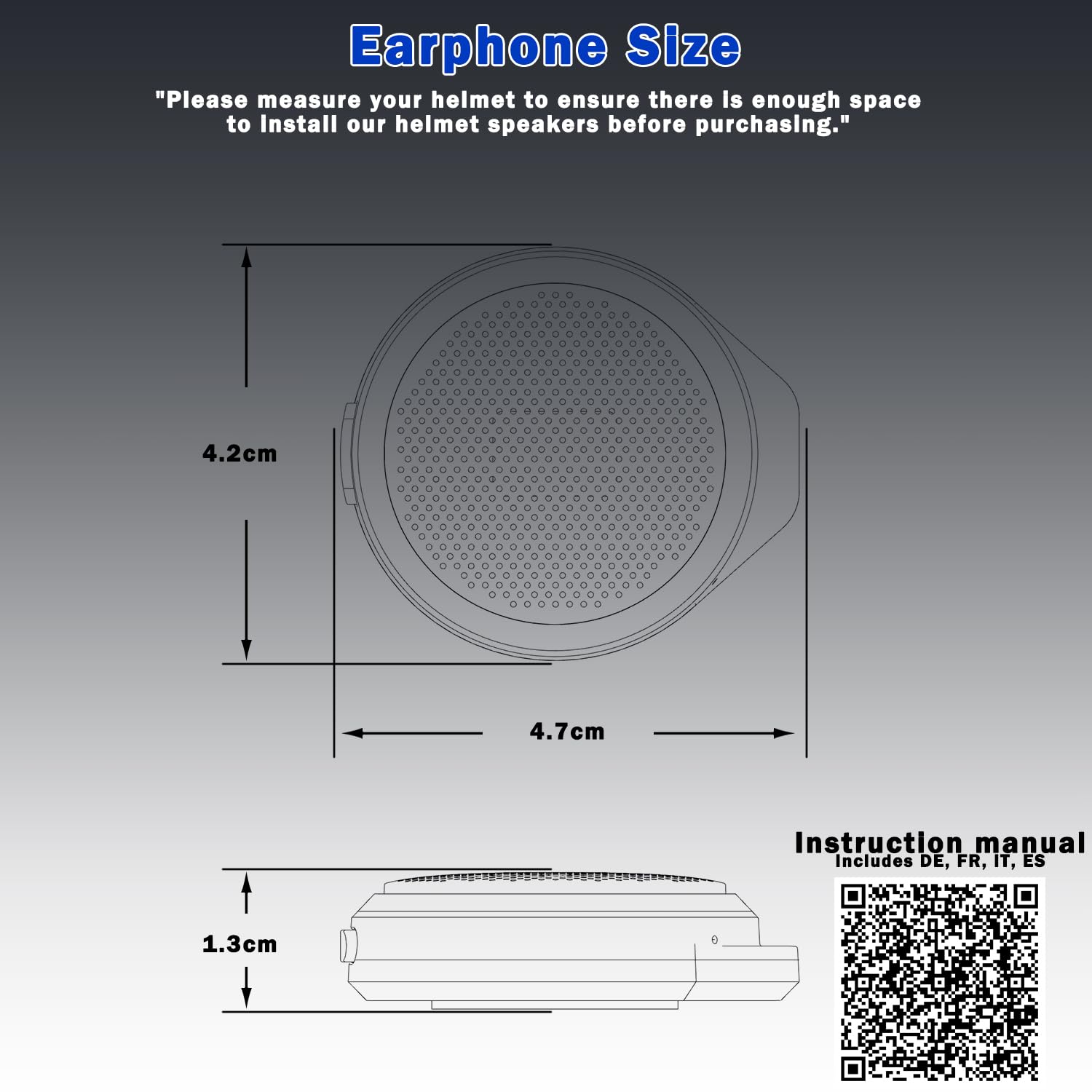 Interfono Moto Bluetooth Casco Telecomando Wireless Senza Rumore Vento Lunga Durata Batteria Motociclismo Sci Ciclismo