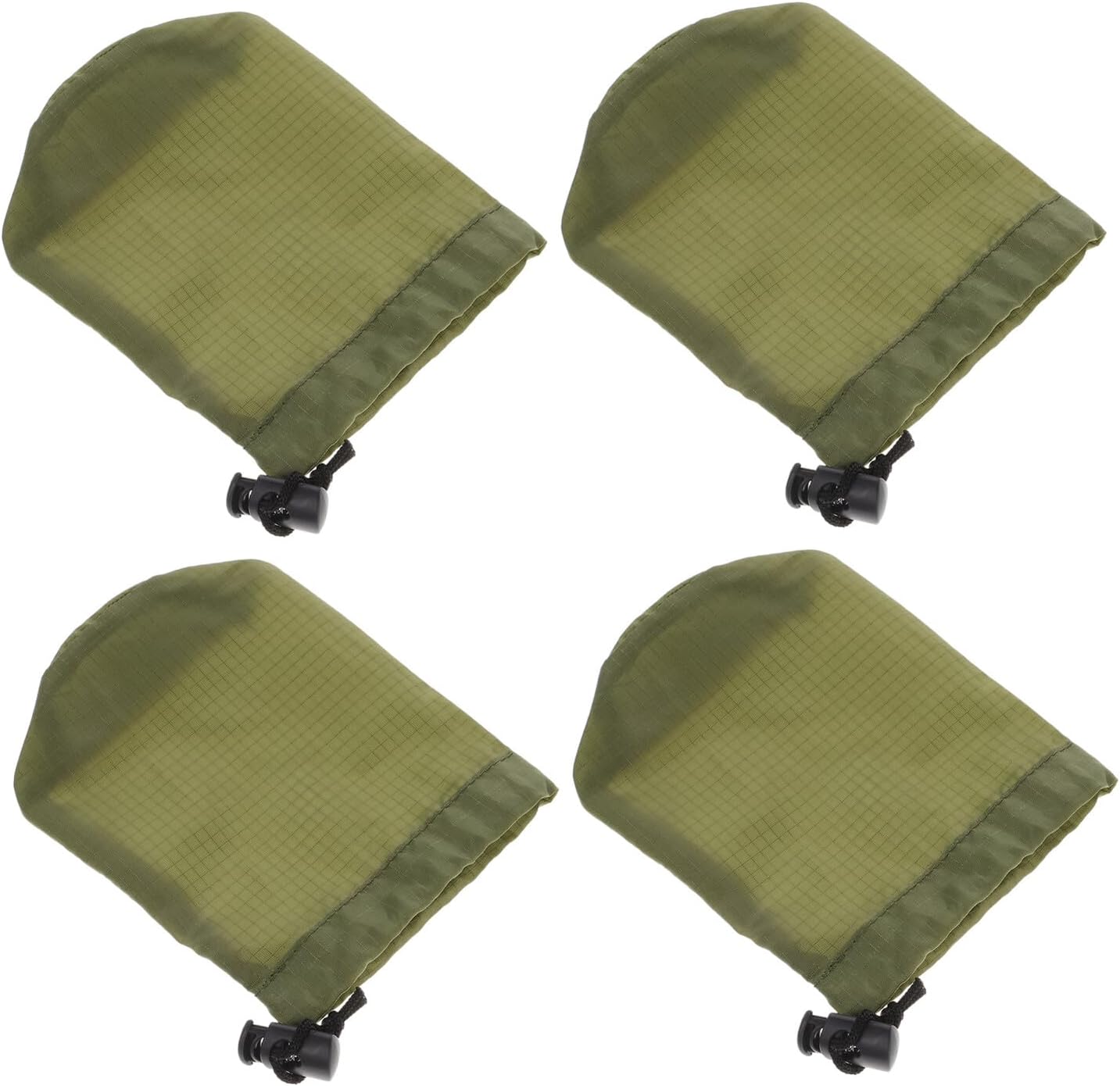 Emergency Raincoat Storage Bag Compact Travel Storage Bag Heavy Duty Waterproof Nylon Drawstring Pouch Outdoor Camping Hiking Organizer with Cord Lock for Portable Rain Gear