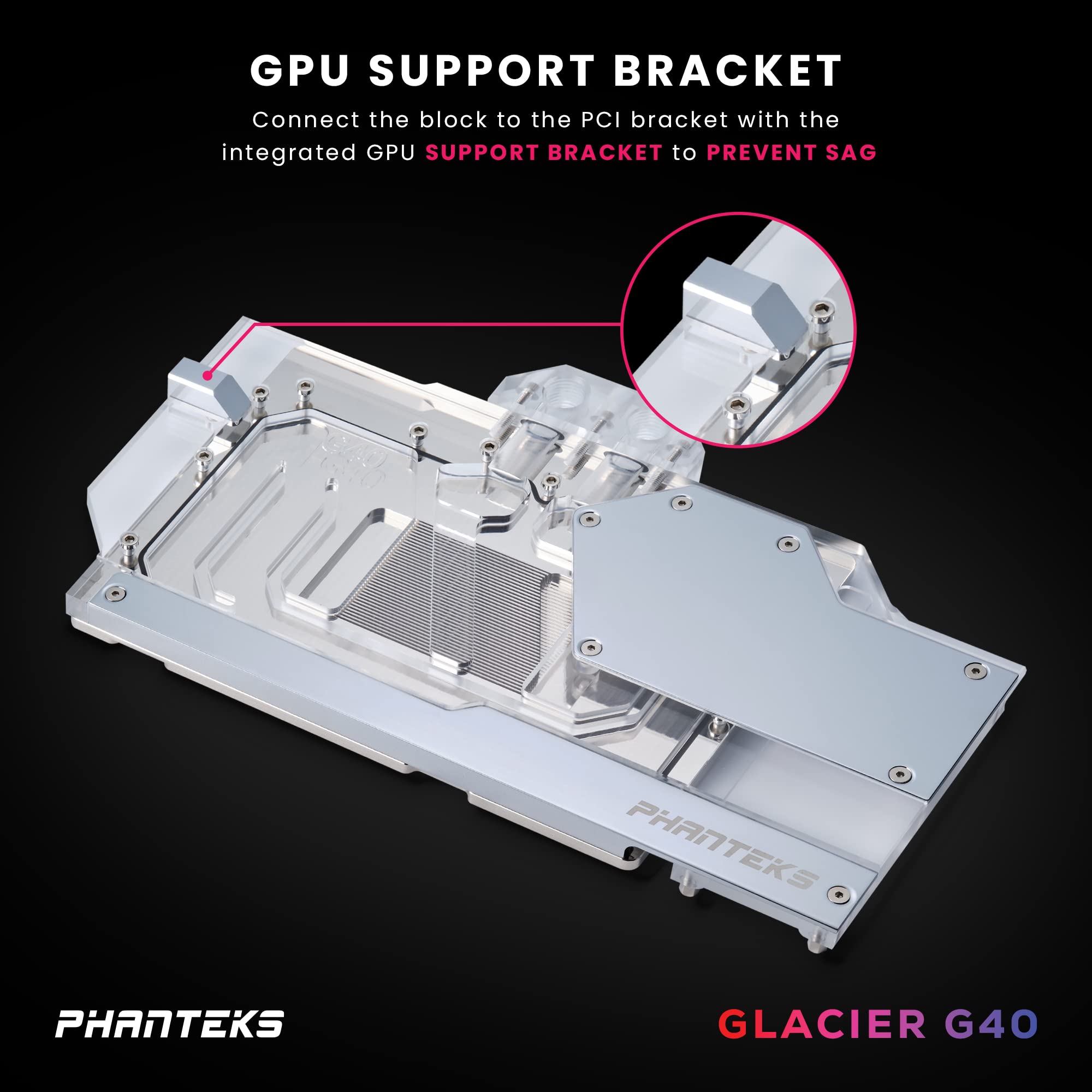 Amazon.com: Phanteks (PH-GB4090MS) Glacier G4090 MSI Water Block