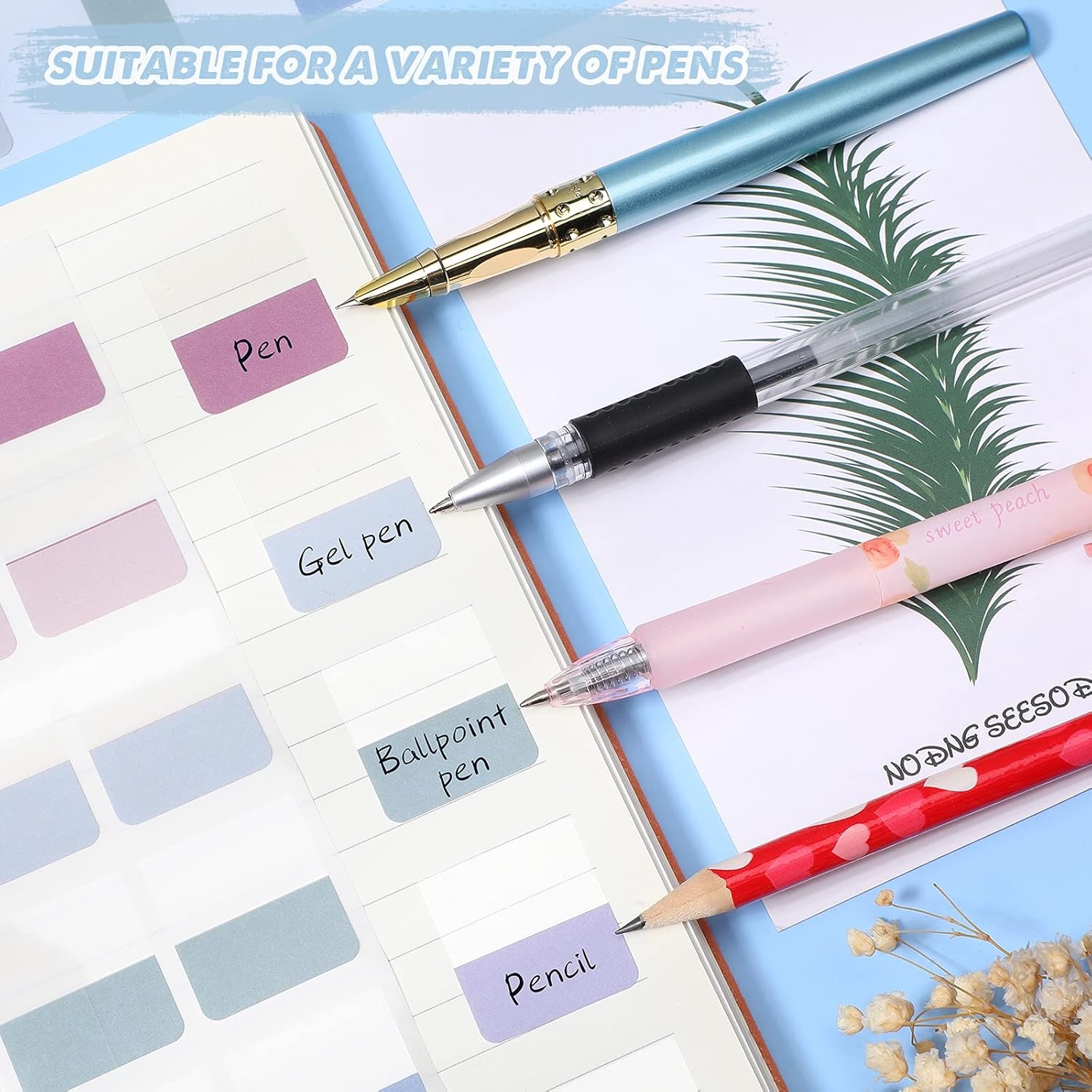 Sticky Index Tabs Self Adhesive Flag Tabs Writable Repositionable File Tabs Flags Mix Colored Page Markers for Reading Book, Taking Note, Classifying File, Marking Document (240 Pieces) : Office Products