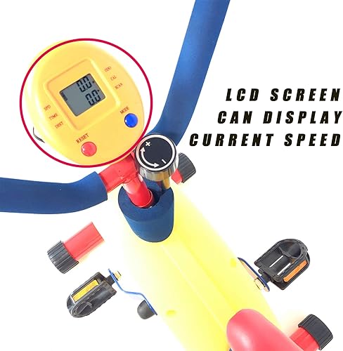 Miniatura 2 de Bicicleta estática para niños, equipo de entrenamiento para niños, bicicleta deportiva para interiores, ajuste de múltiples velocidades, mini