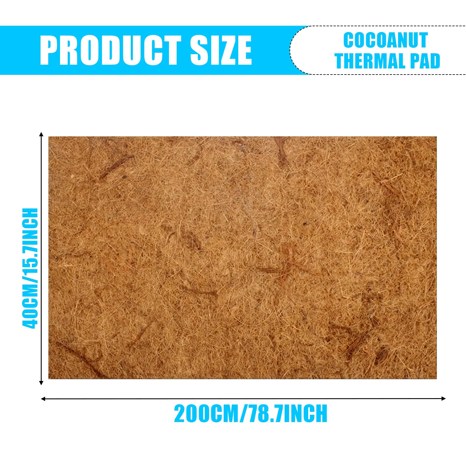 YID Tapis De Noix De Coco Pour Plantes En Fibre De Coco