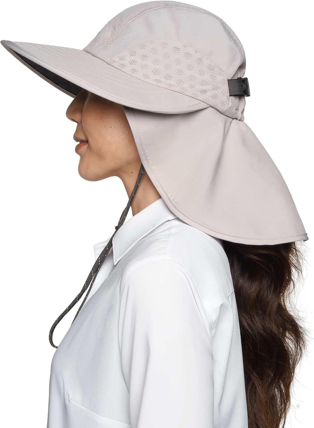 Explorer Hat with Neck Drape - UPF 50+ Sun Protection - Explorer