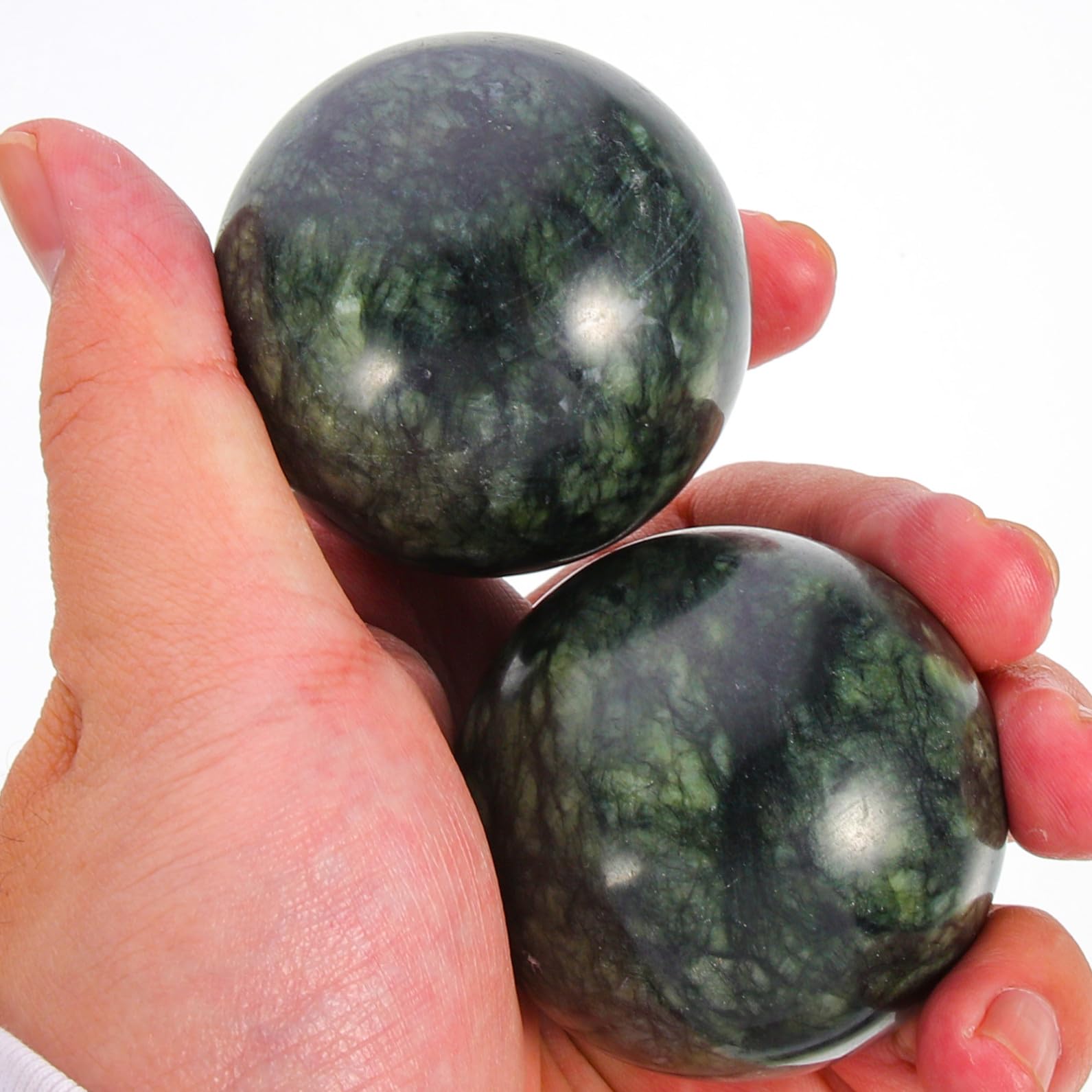 2 Series Pelota De Masaje Meridiano Rodillos De Masaje Masajeador Que Preserva La Salud Masajeador De Relajación Corporal Rodillo Muscular Bianstone Green 2 Piezas*2