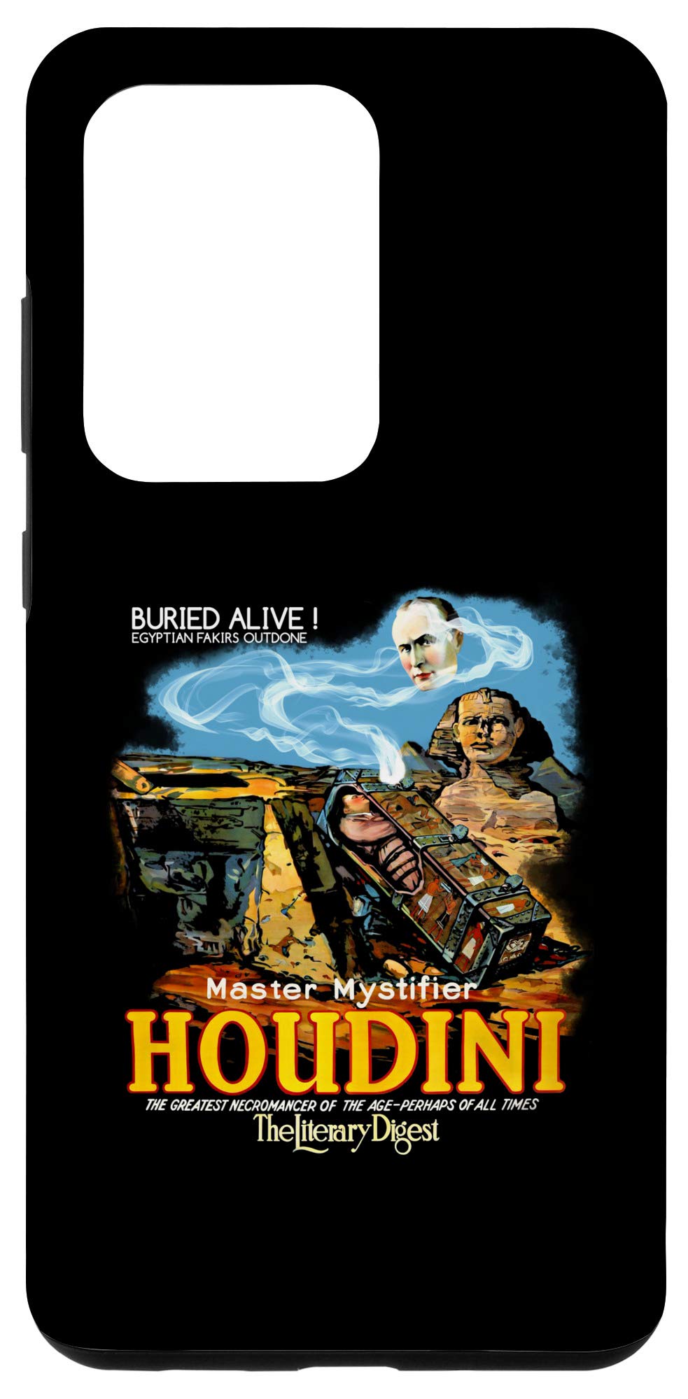 Galaxy S20 Ultra Vintage Magic Houdini Poster Stage Magician Gift Case