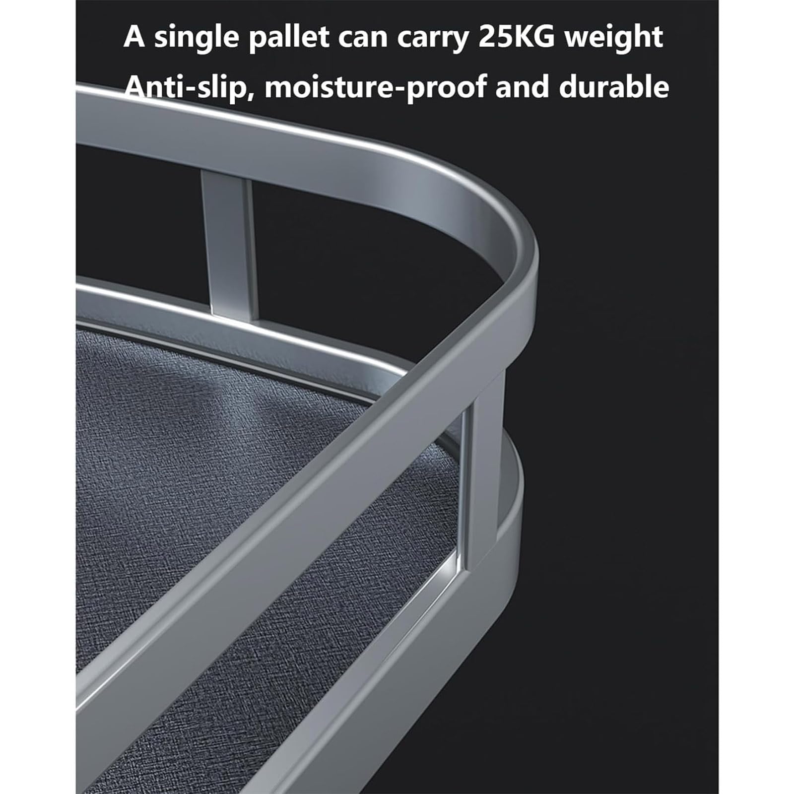 Rangement Pivotant Meuble Angle Cuisine Carrousel d'angle de Organisateur Coulissant d'angle Aveugle Rangement Coulissant pour Placard d'angle Hauteur Réglable pour Armoire de 36 Pouces/900mm