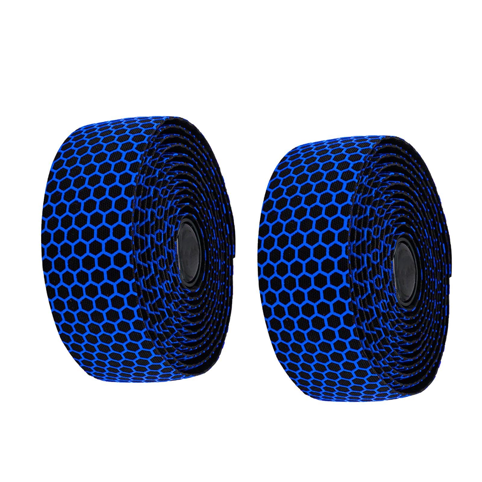 THE STYLE SUTRA® 2 Pieces Bike Handlebar Tape Bicycle Handlebar Tape for Road Bike BMX Riding Blue| Sporting Goods | Cycling | Bicycle Components & Parts | Handlebar Grips Tape & Pads | |-image-31