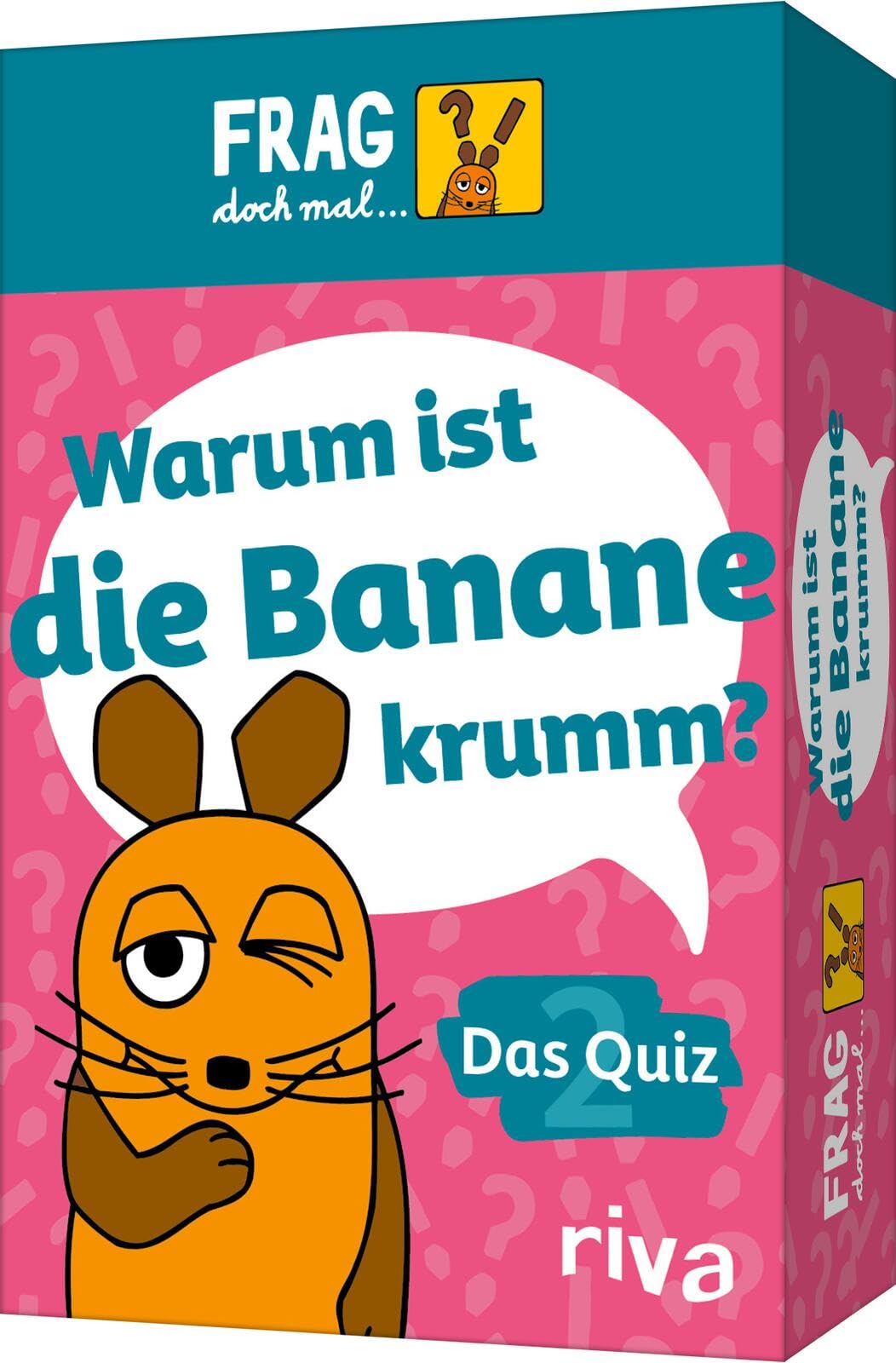 Frag doch mal ... die Maus - Das Quiz 2: Das Wissensspiel für Kinder ab 8 Jahren mit kniffligen Fragen und spannenden Antworten. Das schlaue Geschenk zu Geburtstag, Weihnachten, Ostern