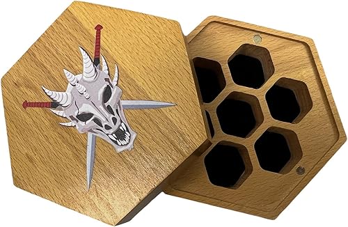 Miniatura 9 de Seven Seas Pirates Juego de dados de escamas de dragón con bolsa arcoíris metálico metal 16  0787in