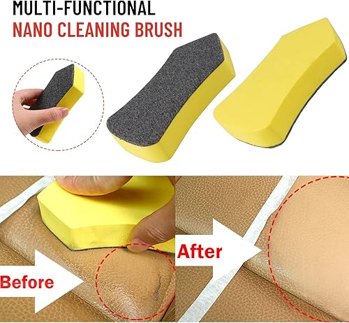 Miniatura 4 de Soporte de pared para botella de aerosol, paquete de 2 organizadores de botellas para detalles de automóvil con pinceles, organizador de