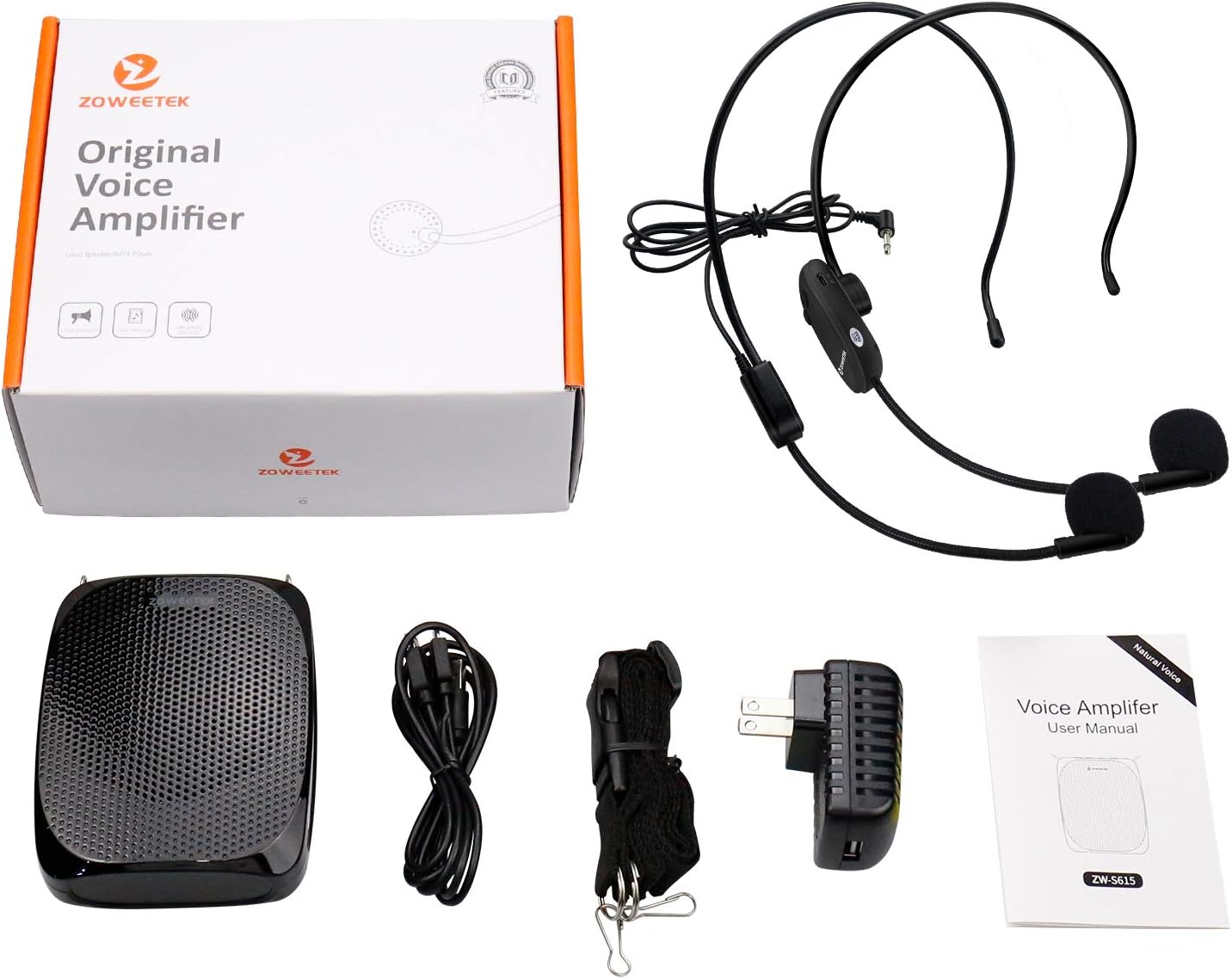 ZOWEETEK Portable Wireless Voice Amplifier with Kuwait Ubuy
