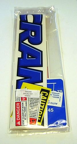 Calcomanía de grúa automática con diseño de 600H D