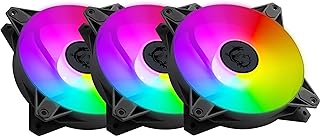 MSI MPG F120 ARGB-3B - 1200 RPM、120mm、Anit-Vibration ARGBファン。