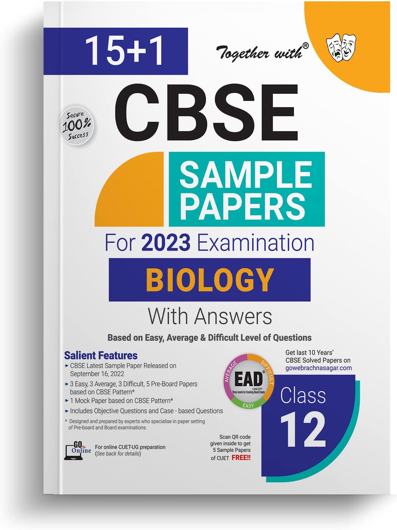 Together With CBSE Class 12 Sample Papers ( EAD ) Biology for 2023 Board Exam