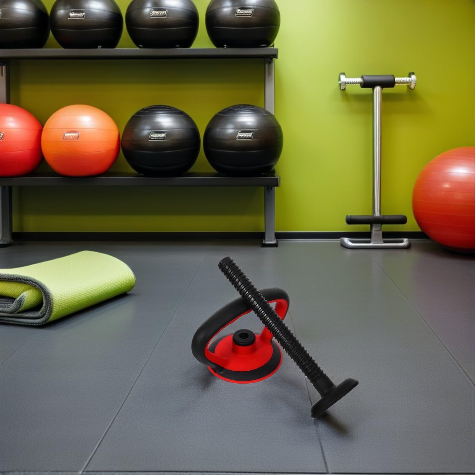 Set 2 Impugnature Regolabili per Kettlebell da Fitness Base e Dado Accessori per Attrezzo da Palestra Domestica Impugnatura Mani per Allenamento Funzionale e Workout a Casa