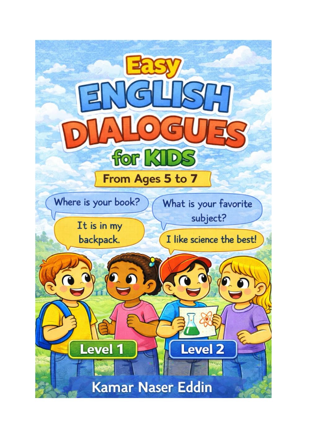 Easy English Dialogues for Kids: Level 1 and Level 2