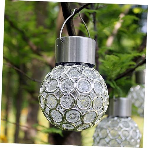 Miniatura 8 de CAXUSD 4 unids Lampara Solar para Exterior Luces Solares para Exterior Decoración al Aire Libre Luz Solar al Aire Libre Lámpara Colgante Solar