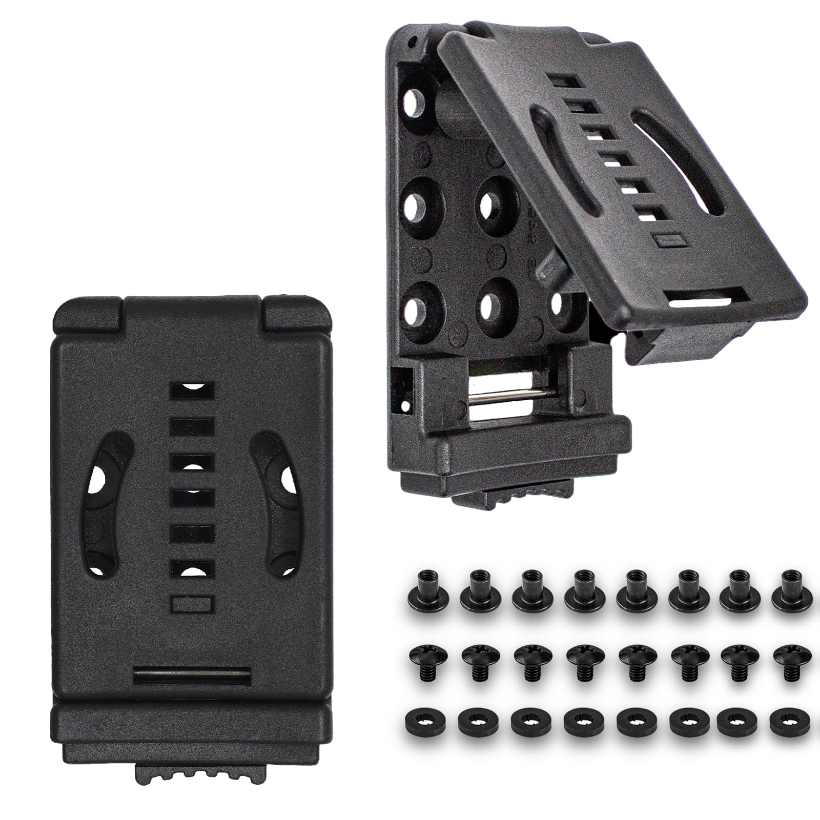 JvBto Molle Clips Tactical Tailor Attachment, Malice Clip Belt/Vest Accessories Molle Straps, Tactica Molle Belt Adapter