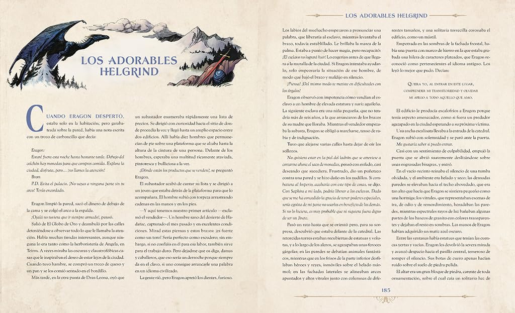 Eragon (Edición Ilustrada) / Eragon (Illustrated Edition) (CICLO INHERITANCE / INHERITANCE CYCLE) (Spanish Edition)      Hardcover – Illustrated, March 19, 2024