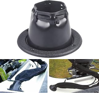 Marine Cable Boot Transom Steering Wires Boot Protect Fuel Lines Diameter 4 2/5" Boat Steering Cable Boot Cable Protector with Cable Tie Universal Fit for Yacht