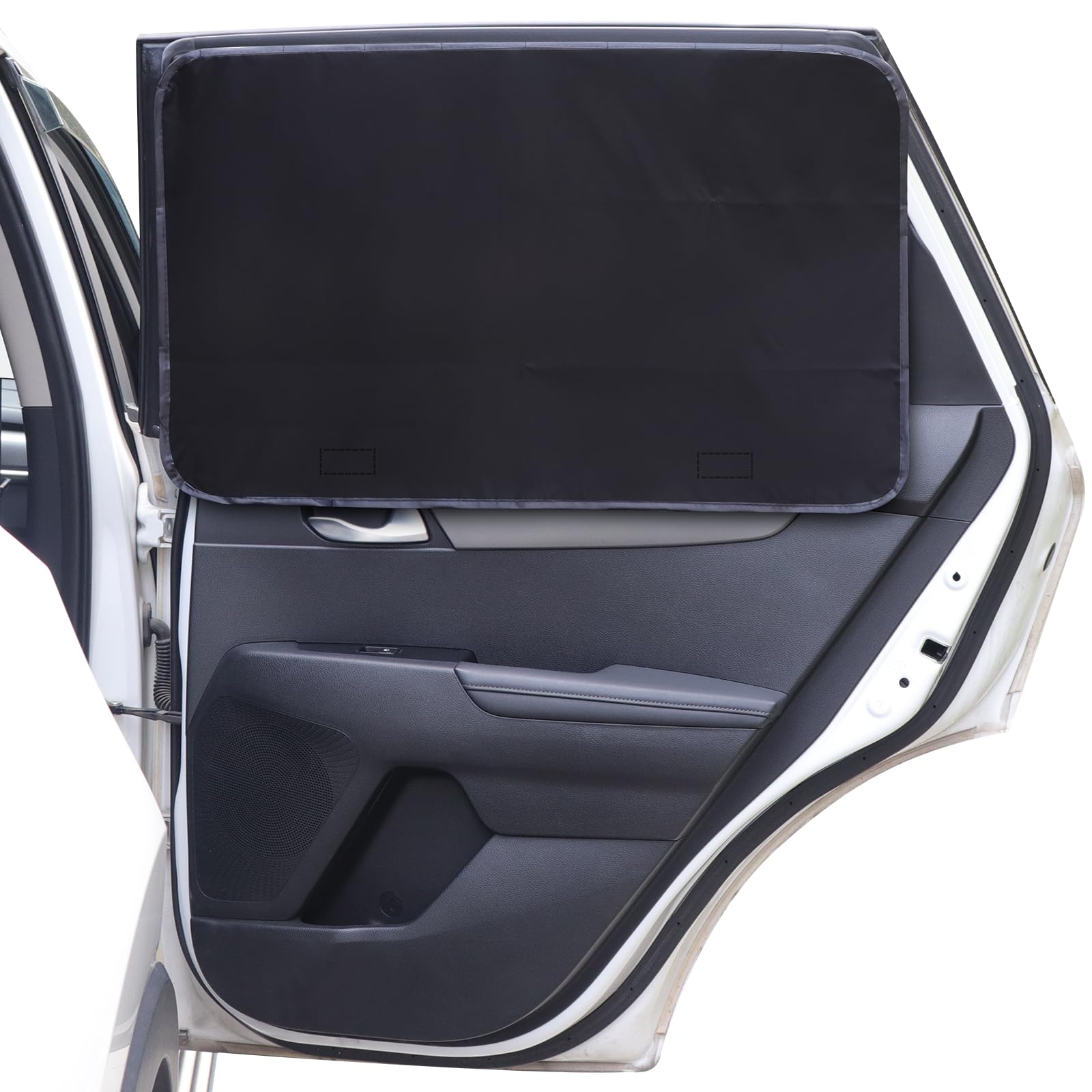 Tevlaphee Parasole Auto Magnetico per Bambini, Protezione UV, Tendina Termoriflettente e Oscurante per Finestrini Auto – Ideale per Adulti e Animali Domestici