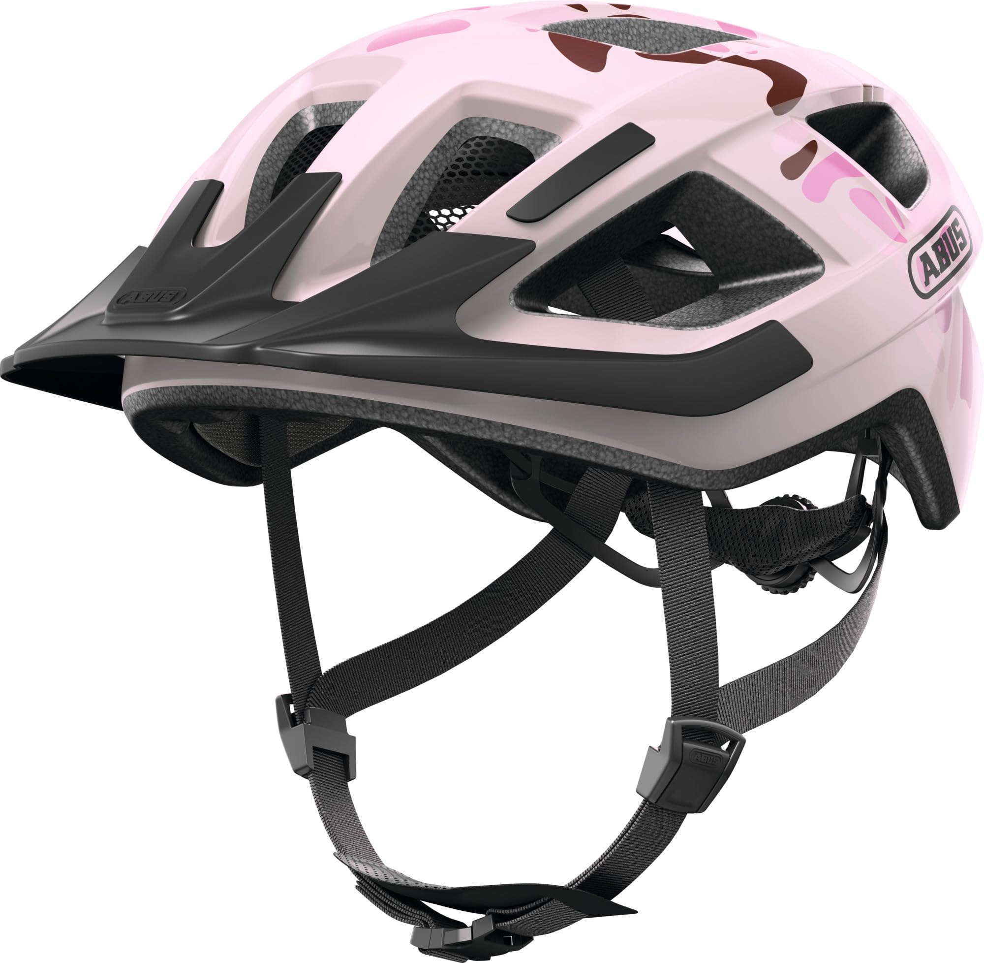 ABUS Fahrradhelm Aduro 3.0 LED, Größe S, rosa – Ansicht 5
