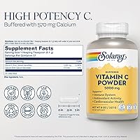 Vista 2 de SOLARAY Polvo cristalino de vitamina C de 8 oz en polvo