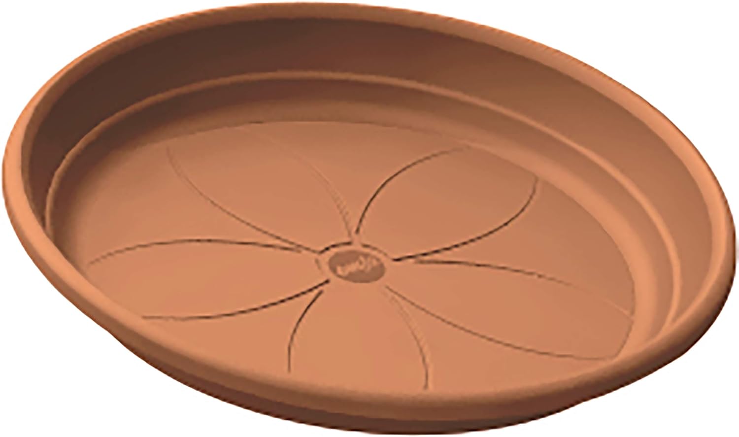 EMSA Flower Pot Tray, 33cm, Plastic, Granite Grey, City, 51761.8