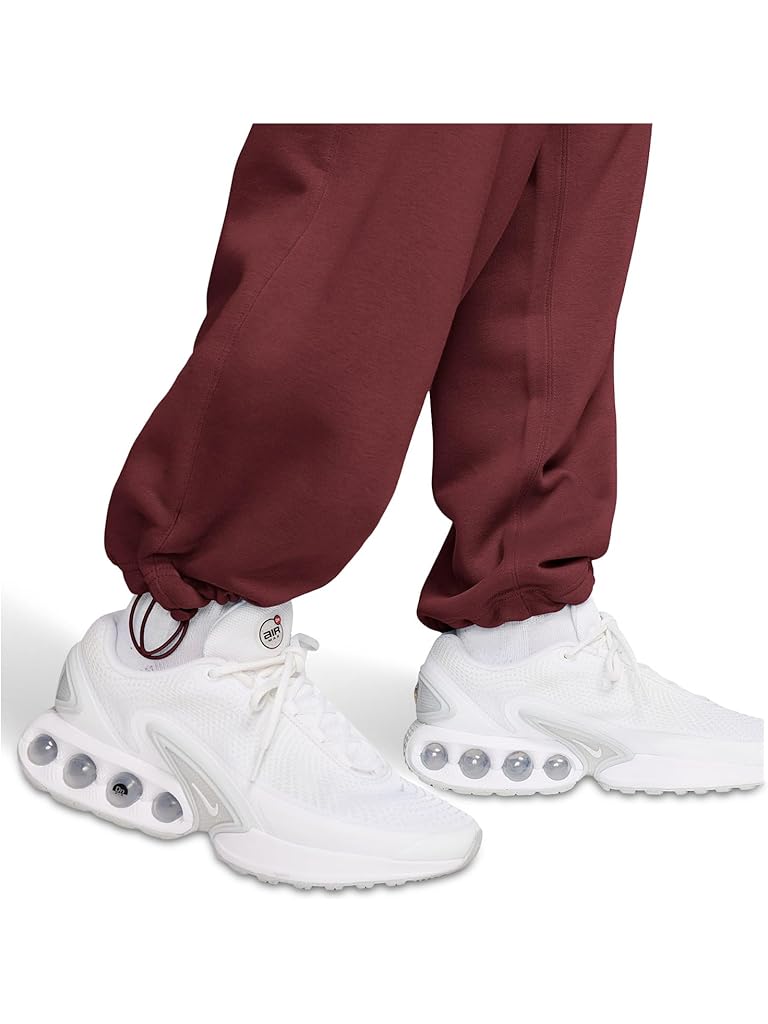 Burgundy Nike Sportswear Club Fleece Bungee Pants