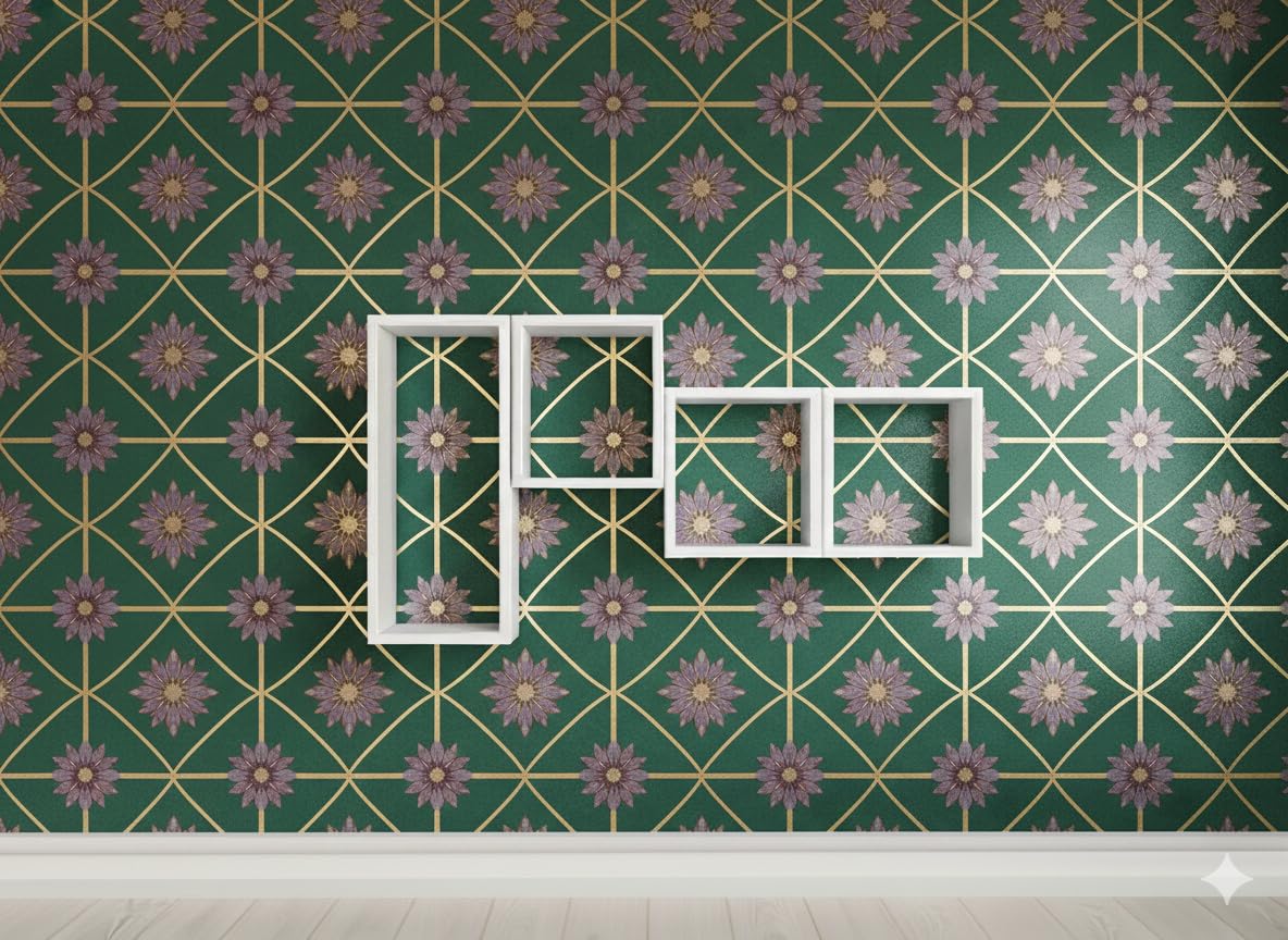 Vanila Tone Wall Mounted Display Rack for Home Decor-image-5