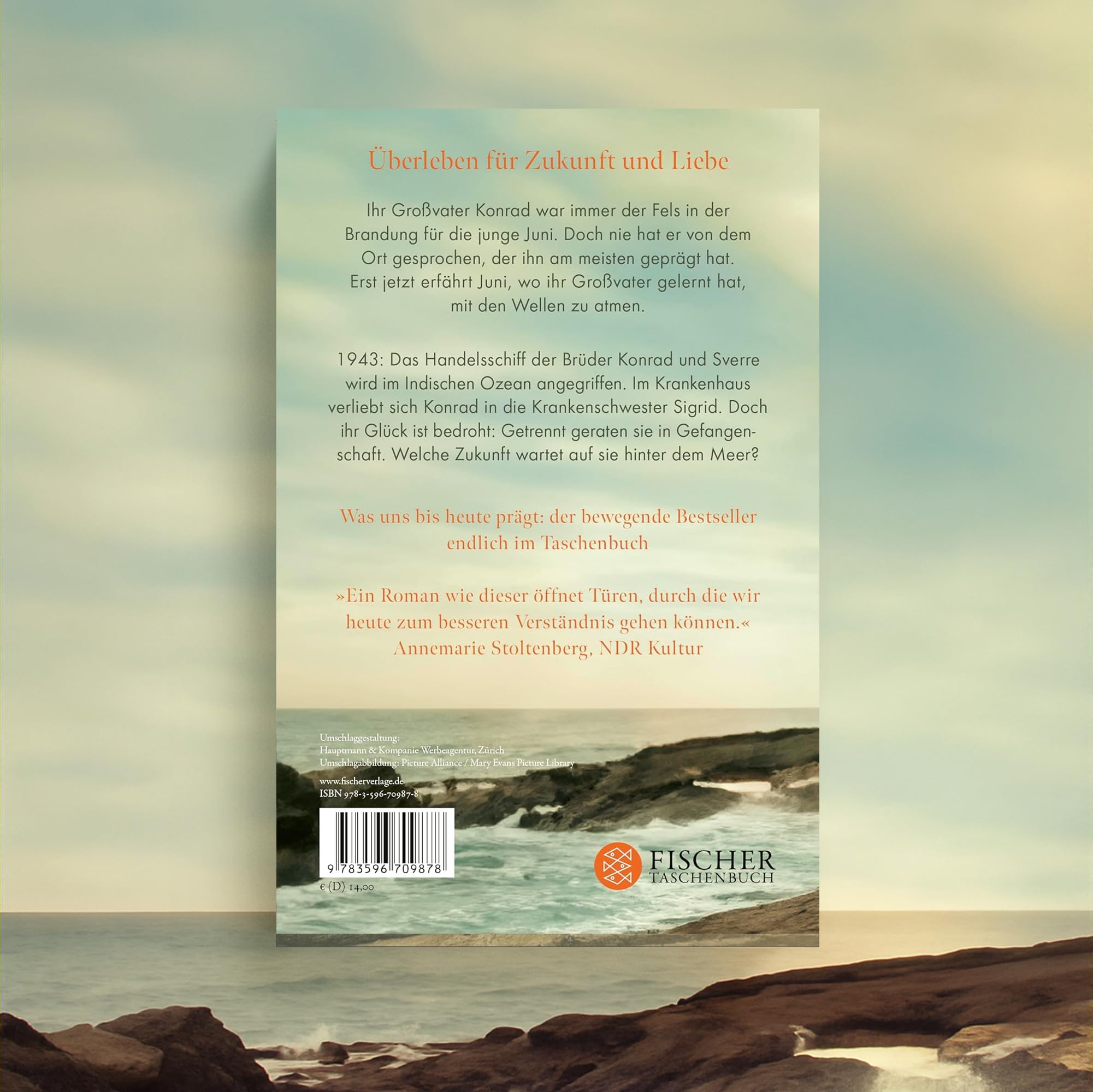 Trude Teige Bücherset Bestseller Roman-Trilogie mit Lesezeichen – Als Großmutter im Regen tanzte, Und Großvater atmete mit den Wellen & Wir sehen uns wieder am Meer – Familienroman über Generationen